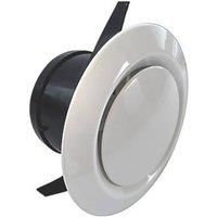 Map Vent Adjustable Vent White 100 x 100mm (858HY)