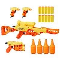 Nerf Alpha Strike Battalion Set - Includes 4 Blasters, 4 Half-Targets, and 25 Official Nerf Elite Darts - For Kids, Teens, Adults