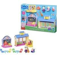 Peppa Pig Peppa’s Adventures Peppa/'s School Playgroup Preschool Toy, with Speech and Sounds, for Ages 3 and Up