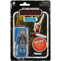 Hasbro Star Wars Retro Collection Ahsoka Tano Toy 9.5 cm-Scale Star Wars: The Mandalorian Collectible Action Figure, Toys for Kids Ages 4 and Up, Multicolor, F4459
