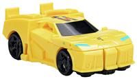 TRANSFORMERS Toys EarthSpark 1-Step Flip Changer Bumblebee 10-cm Action Figure, Robot Toys for Ages 6 and Up