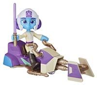 Star Wars Lys Solay Figure & Speeder Bike, 4"-Scale Action Figures & Vehicles, Star Wars Toys for Kids