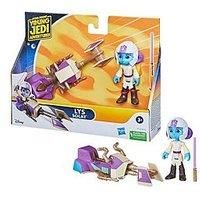 Star Wars Lys Solay Figure & Speeder Bike, 4"-Scale Action Figures & Vehicles, Star Wars Toys for Kids