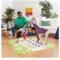 Twister Junior Game, Animal Adventure 2-Sided Mat, 2 Games in 1, Party Game, Indoor Game for 2-4 Players