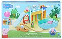Peppa Pig Toys Peppa/'s Waterpark Playset with 15 Pieces Including 2 Figures, Kids Toys
