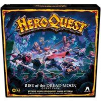 HEROQUEST: Rise Of The Dread Moon 2x ELVEN WARRIOR Minis & Card NEW!!