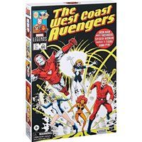 Hasbro Marvel Legends Series The West Coast Avengers, 5-Pack of Comics 15-cm Marvel Legends Action Figures