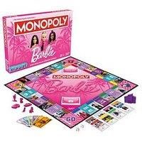 Monopoly: Barbie Edition Board Game  Free P+P .