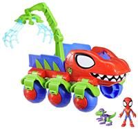 Marvel Spidey and His Amazing Friends Dino-Webs Crawler Super Hero Playset