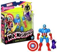 AVENGERS MixMashers Marvel Captain America Mix-And-Match Action Figure & Accessories, Blue