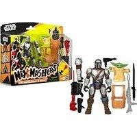 Star Wars MixMashers the Mandalorian and Grogu Customise Mix-And-Match Deluxe Action Figure Set & Accessories