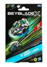 Beyblade X Lance Knight 4-80HN Starter Pack, Right-Spin Defense Type Top and Launcher, Customisable Battle Toy for Kids Aged 8+, Great Christmas & Party Gift for Boys and Girls