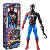 Marvel Spider-Man VenomVersus Titan Hero Series Spider-Man Action Figure, Black