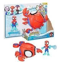 SPIDEY AND HIS AMAZING FRIENDS Marvel Water-Webs Spider Crab Submarine Toy