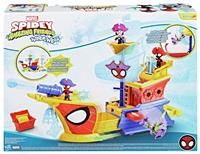 SPIDEY AND HIS AMAZING FRIENDS Marvel Water-Webs Webs Ahoy Bubble Pirate Ship Toy