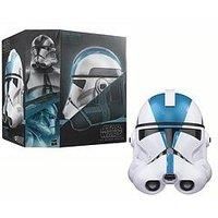 Star Wars The Black Series Clone Trooper (501st Legion) Premium Electronic Helmet, Adult Roleplay Item