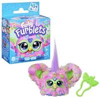 Furby Furblets Too-Koo Mini Electronic Plush Toy with Sounds for Kids, Interactive Talking Collectible, Soft to the Touch, Christmas and Birthday Gift for 6+ Year Old Girls and Boys