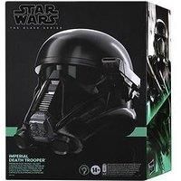 Star Wars The Black Series Imperial Death Trooper Premium Electronic Helmet, Adult Role-play Item