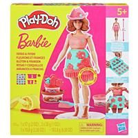 Play-Doh Barbie Florals and Fringe Doll Set