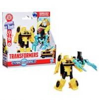 Transformers CYBERWORLD Armored Cyber Changers Bumblebee Action Figure