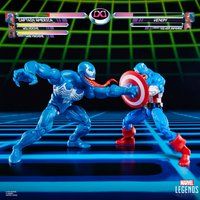 Marvel Legends Series Gamerverse Captain America vs Venom Action Figure Collectibles