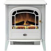Dimplex CVL20E Courchevel Stove Electric Fire Fireplace White 2KW LED #RW16165
