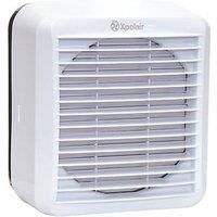 Xpelair GX6EC Kitchen Window Extractor Fan 6 inch With Auto Shutters (071262)