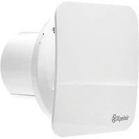 Xpelair C4SR Simply Silent Contour Extractor Fan Standard 4"/100mm Bathroom - Square/Round