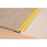 Wickes Carpet To Laminate Joint Trim Gold  900mm