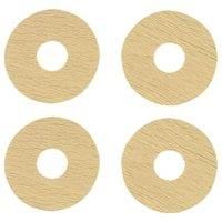 Vitrex PVC Pipe Surrounds Light Oak - Pack of 4