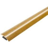 High Gloss Medium Oak Variable Height Threshold Bar - 0.9m