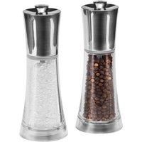Cole & Mason Everyday Salt and Pepper Mill Gift Set Clear