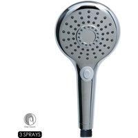Boxed unused Nebula One touch shower head by Aqualona 3 spray function