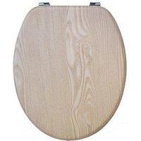 Aqualona Solid Oakwood Soft Close Toilet Seat