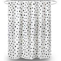 Aqualona Dalmatian Dots Shower Curtain