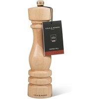 Cole & Mason : London 220mm/8" Natural Beech Salt & Pepper Mills. New with tags.