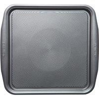 Circulon DE507 - Momentum - Square Baking Tray - Non Stick - PFAO Free - Dishwasher Safe - Carbon Steel - 34 x 37 x 1.5 cm, Grey