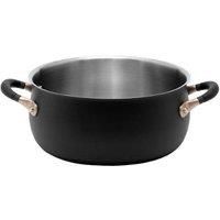 Meyer Accent 24cm Stainless Steel Casserole, Induction Suitable