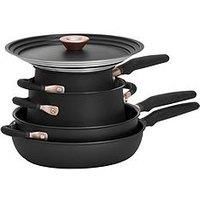 Meyer Accent - 6 Piece Essential Cookware Set - Induction and Dishwasher Safe