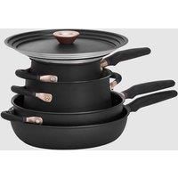 Meyer Accent - 6 Piece Essential Cookware Set - Induction and Dishwasher Safe