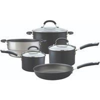 Circulon Total Hard Anodized, Non-Stick Saucepan and Frying Pan Set, Set of 5