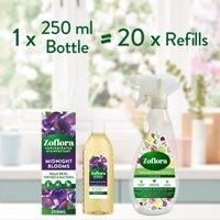 Zoflora Midnight Blooms 250ml, Concentrated 3-in-1 Multipurpose Disinfectant Kills 99.9% of Bacteria & Viruses