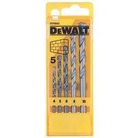 DeWalt DT6952 5 Piece Masonry Drill Bit Set DT6952-QZ Free P&P