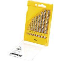 Dewalt DT5921-QZ HSS-G DIN 338 Jobber Metal Drill Bit Sets, 10 Pieces (DT5921)