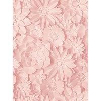 Fine Decor Dimensions 3D Floral Effect Rose Pink 10m Wallpaper FD42555