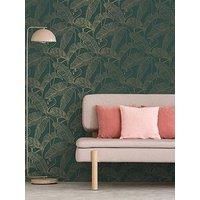 Fine Decor FD42946 UK Flamingo Emerald, Green