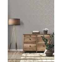 Fine Decor Miya GEO SIDEWALL Grey