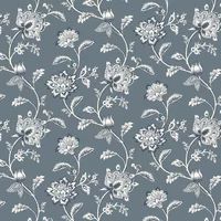 Blue & Navy Wallpaper - Metallic Glitter Geometric Floral Animals Panel & More