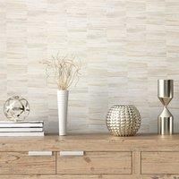 Offset Texture Hybrid Tactile Metallic Wallpaper