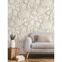 Fine Decor Dimensions Floral Wallpaper 3D Effect Flowers - Choose Colour